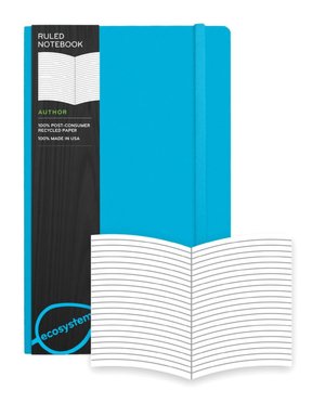Ecosystem 100% Recycled Flexi Ruled Lagoon Journal (5.25''x8.25'')