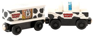 Thomas & Friends Wooden Vehicles - Sodor Dairy Cars