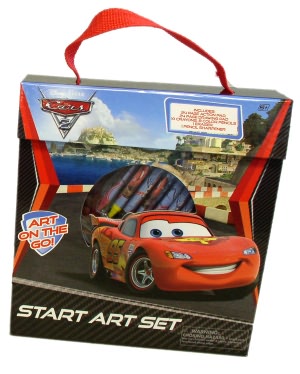 Disney Cars 2 Start Art Set