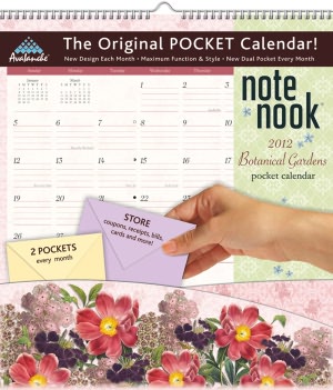 2012 Botanical Garden Note Nook Calendar