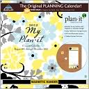 2012 My Plan-It Floral Plan-It Plus Calendar