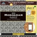 2012 Monogram Plan-It Plus Calendar