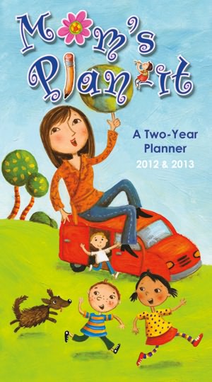 2012 Mom's Plan-It Checkbook/2 Yr Planner Calendar