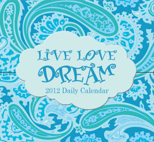 2012 Live Love Dream 365 Daily Mini Box Calendar
