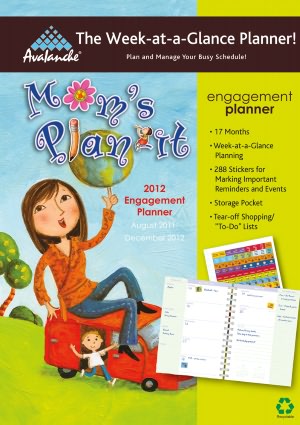 2012 Mom's Plan-It Engagement Planner Calendar