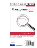 Management: A Focus on Leaders, Preliminary Edition, Student Value Edition