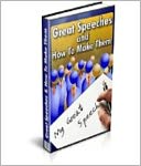 download Great Speeches : How To Make Them ((160-page eBook) book