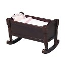 Doll Cradle - Espresso by Guidecraft: Product Image