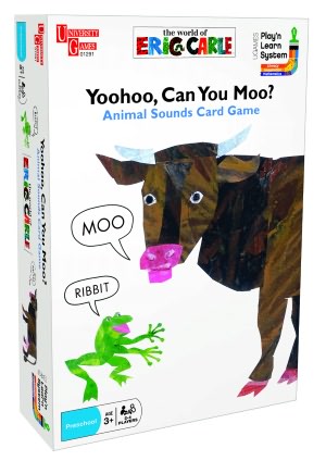 Eric Carle Yoohoo, Can You Moo? Game: Animal Sounds Card Game