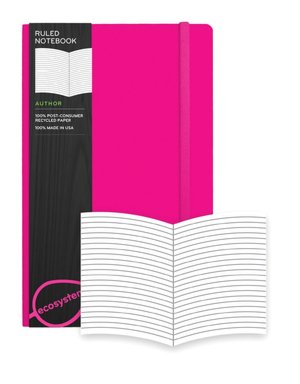 Ecosystem 100% Recycled Flexi Ruled Watermelon Journal (5.25'x8.25'')