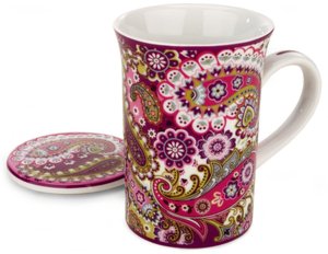 Vera Bradley Very Berry Paisley Mug