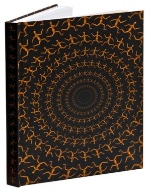 Locomote Black Wooden Model Sketchbook 8 x 11