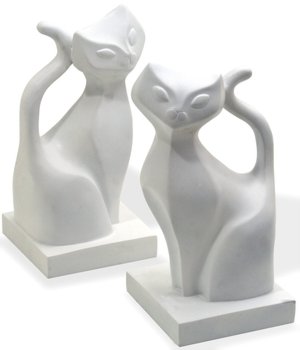 Jonathan Adler Cat Bookends