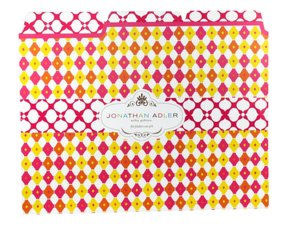 Jonathan Adler Diamond Print File Folders