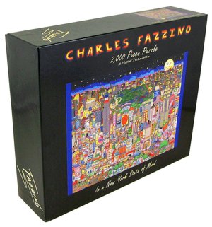 NEW YORK In a NY State of Mind Fazzino 2000 Piece Puzzle (B&N Exclusive)
