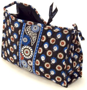Vera Bradley Night Owl Fabric Accessory Case (11x7.75x4)