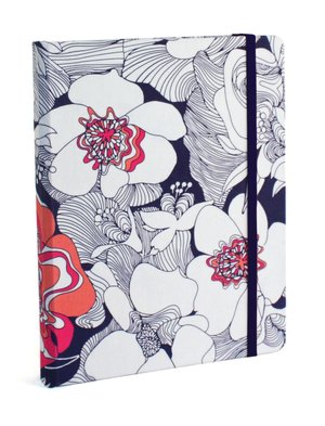 Nocturnal Bloom Fabric Covered Journal