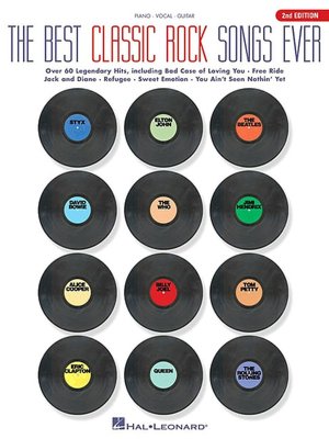 The Best Classic Rock Songs Ever - Piano/Vocal/Guitar