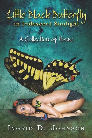 Little Black Butterfly In Iridescent Sunlight
