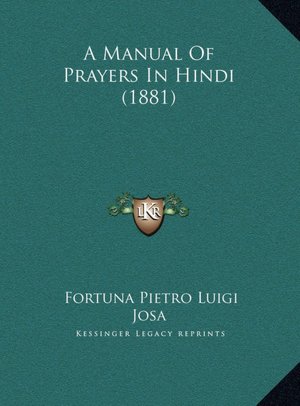 manual of prayers