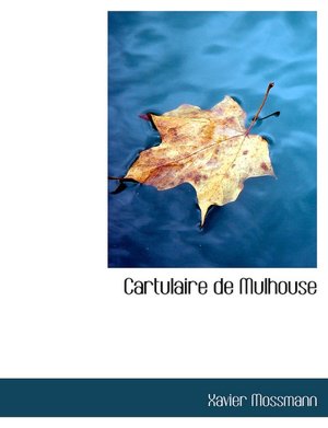 bol.com | Cartulaire de Mulhouse, Xavier Mossmann ...