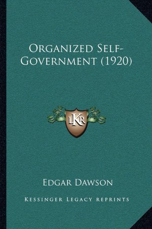 Organized Self-Government: Amazon.it:.
