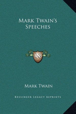 Mark Twain's Speeches