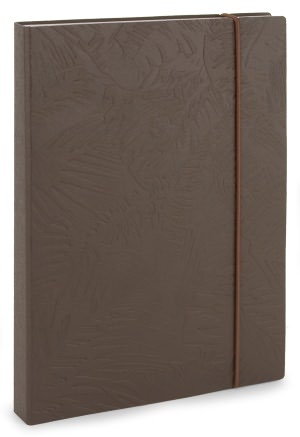 Earth 100% Recycled Paper Embossed Italian Lined Bound Journal 6 X 8