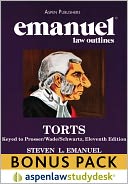 Torts Prosser: Emanuel Law Outline Bonus Pack