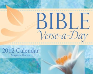 2012 Bible Verse-a-Day Mini Box Calendar