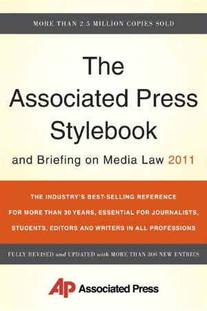 Best ebooks 2014 download The Associated Press Stylebook and Briefing on Media Law 2011 9780465021871 by Associated Press Staff in English DJVU