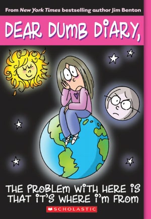 The Problem with Here Is That It's Where I'm From (Dear Dumb Diary Series #6) (Turtleback School & Library Binding Edition)