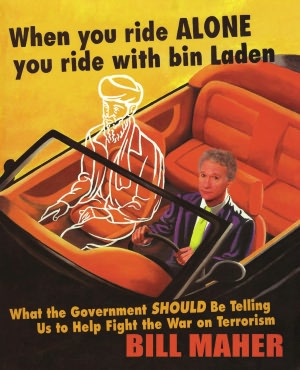 WHEN YOU RIDE ALONE YOU RIDE WITH BIN LADEN: What the Government Should be Telling Us to Help Fight the War on Terrorism