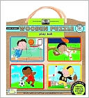 green start wooden-puzzles - play ball: Earth Friend Puzzles with Handy Carry & Storage Case