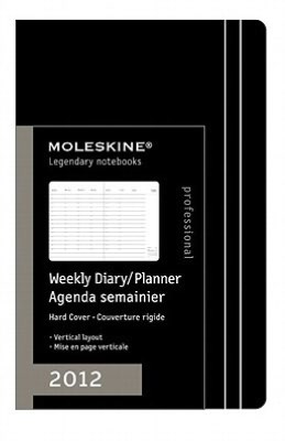 2012 Professional Weekly Vertical Planner - A4
