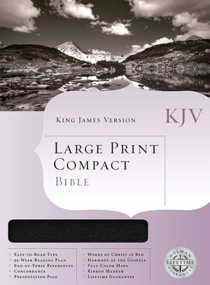KJV Large Print Compact Bible