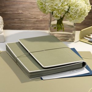 Accordeon File Folder Beige