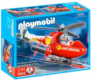 Playmobil Fire Rescue Helicopter