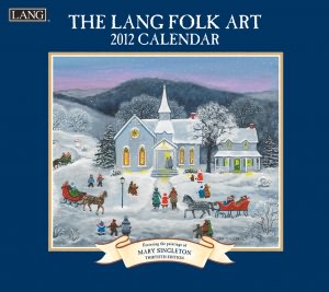 2012 Lang Folk Art Wall Calendar