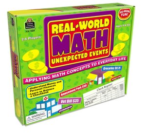 Real Word Math: Unexpected Events Game