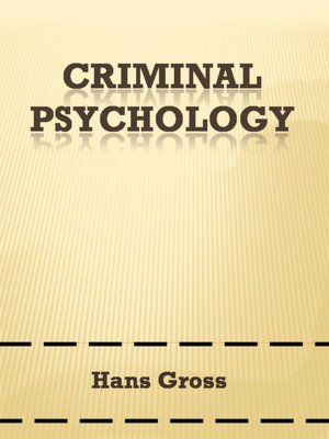Criminal Psychology