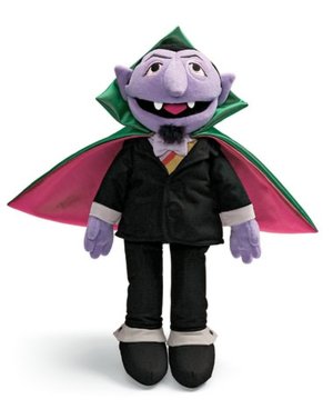 Sesame Street Count 14 inch plush doll