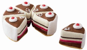 Haba Black Fores Gateau Cake Play Food