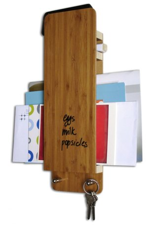 Bamboo Dry-Erase Entry Butler (13x4)