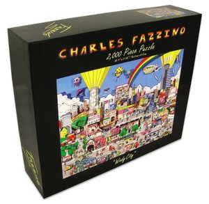 CHICAGO- Windy City Fazzino 2000 Piece Puzzle (B&N Exclusive)