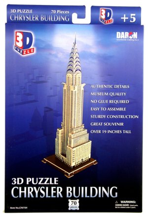 Chrysler Building 3D Puzzle