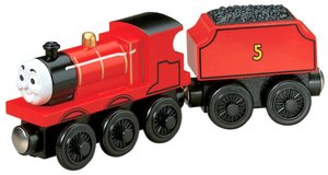 Thomas & Friends Wooden Vehicle - James the Red Engine