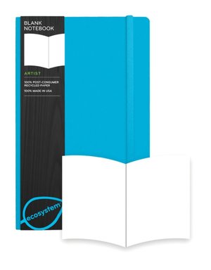 Ecosystem 100% Recycled Flexi Blank Lagoon Journal (5.25''x8.25'')