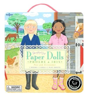 Poet and Astronomer Paper Doll Set