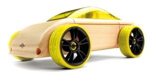 Automoblox Yellow C9 mini sportscar